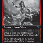 Flame Channeler // Embodiment of Flame (DBL-141) - Innistrad: Double Feature: (Double Faced Transform)