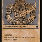 Iron Golem (AFR-348) - Adventures in the Forgotten Realms: (Showcase)