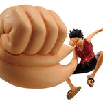 One Piece Ichibansho Monkey D. Luffy Gear 3 figure from THE MIGHTY HOBBY SHOP, showing Luffy in his Gear 3 pose.