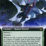 Doomskar Warrior (MOM-370) - March of the Machine: (Extended Art)