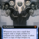 Vesuvan Duplimancy (DMU-397) - Dominaria United: (Extended Art)