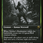 Tovolar's Huntmaster // Tovolar's Packleader (DBL-204) - Innistrad: Double Feature: (Double Faced Transform)