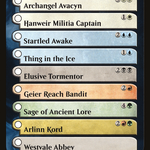 Shadows Over Innistrad Checklist 2 (SOI-CH2) - Shadows over Innistrad Tokens