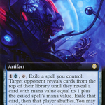 Synthesis Pod (ONC-033) - Phyrexia: All Will Be One Commander: (Extended Art)