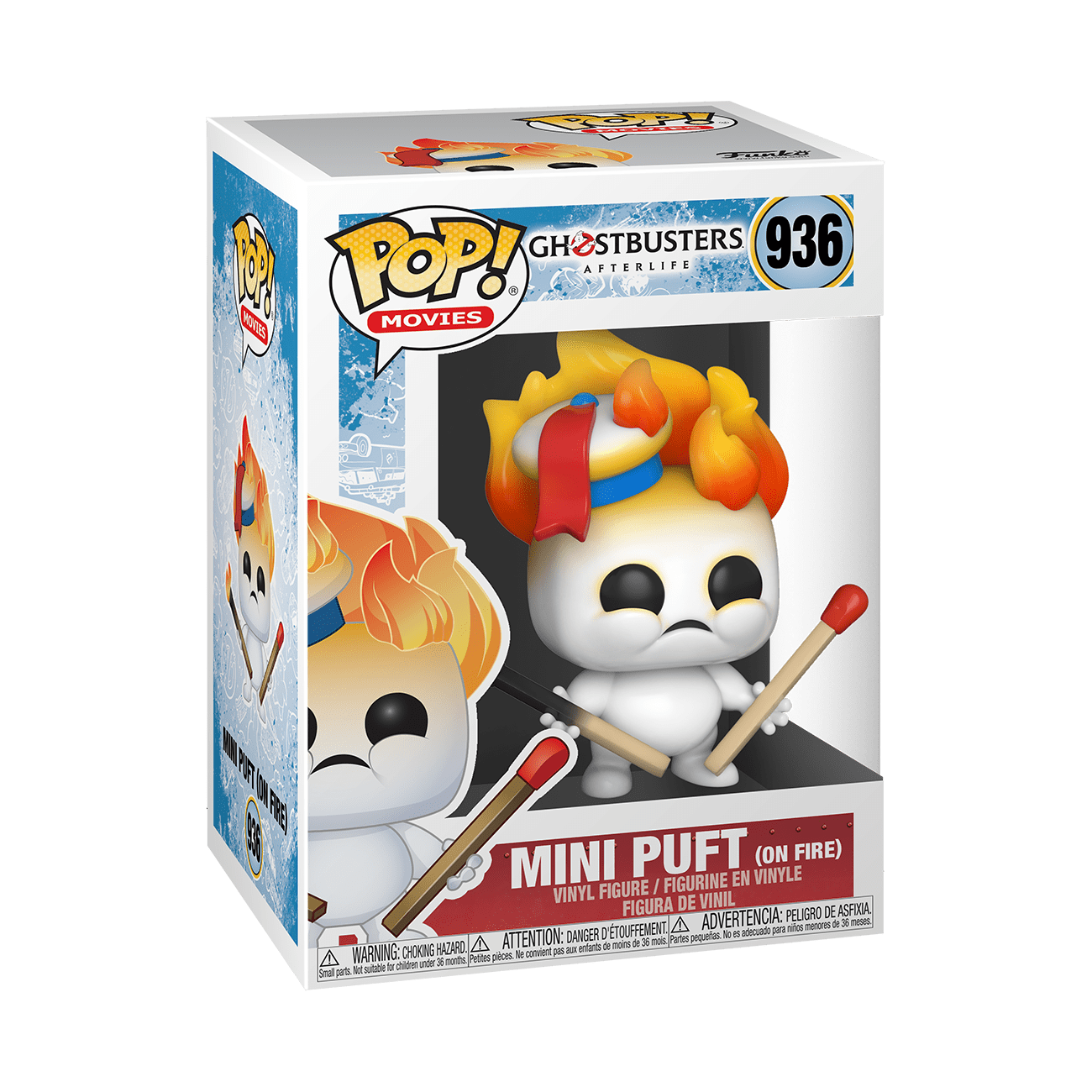 POP! Movies: Ghostbusters: Afterlife - Mini Puft on Fire by THE MIGHTY HOBBY SHOP