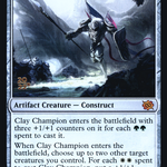 Clay Champion (PRE-230) - The Brothers' War Promos Foil