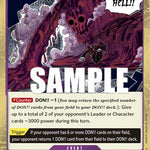 Judgment of Hell (OP02-089) - Paramount War Foil