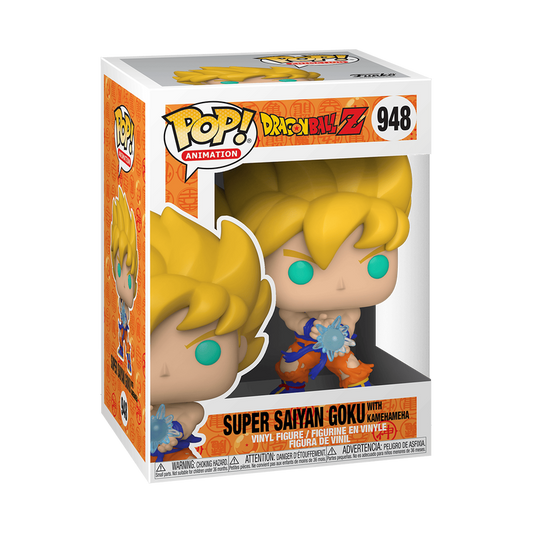 Pop! Dragon Ball Z: Super Saiyan Goku with Kamehameha