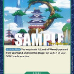 Land of Wano (OP02-048) - Paramount War Pre-Release Cards