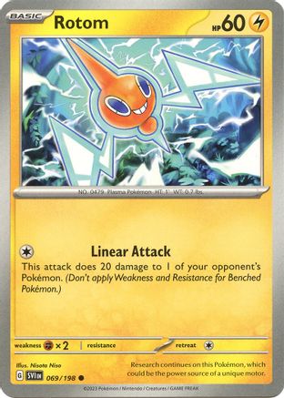 Rotom 069/198 - SV01 Scarlet & Violet Base Set