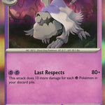 Houndstone 106/198 - SV01 Scarlet & Violet Base Set Holofoil