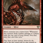 Capricious Sliver (CMM-734) - Commander Masters