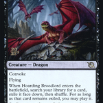 Hoarding Broodlord (PRE-110) - March of the Machine Promos Foil