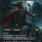 Falkenrath Forebear (VOW-334) - Innistrad: Crimson Vow / Dracula, Blood Immortal (Borderless)