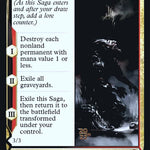 Hidetsugu Consumes All // Vessel of the All-Consuming (PRE-221S) - Kamigawa: Neon Dynasty Promos: (fandfc, enchantment) Foil
