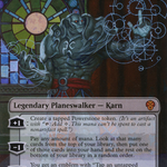 Karn, Living Legacy (DMU-372) - Dominaria United (Borderless)