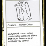 Five Kids in a Trenchcoat (CMB1-005) - Mystery Booster Playtest Cards 2021