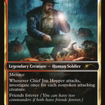 Sophina, Spearsage Deserter (SLD-341) - Secret Lair Drop / Chief Jim Hopper