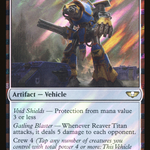 Reaver Titan (40K-163★) - Warhammer 40,000 Commander Foil