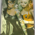 [Signed by Nathan Szerdy] [FOIL] HARLEY QUINN #31 NATHAN SZERDY (616) EXCLUSIVE CATWOMAN TATTOO FOIL VIRGIN VAR [IN STOCK]