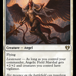 Angelic Field Marshal (CMM-013) - Commander Masters