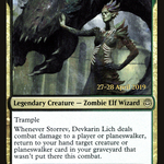 Storrev, Devkarin Lich (PRE-219S) - War of the Spark Promos Foil