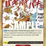 Fire Fist (OP03-018) - Pillars of Strength Foil