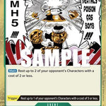 Deathly Poison Gas Bomb MH5 (OP03-038) - Pillars of Strength Foil