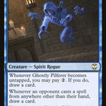 Ghostly Pilferer (NCC-223) - New Capenna Commander