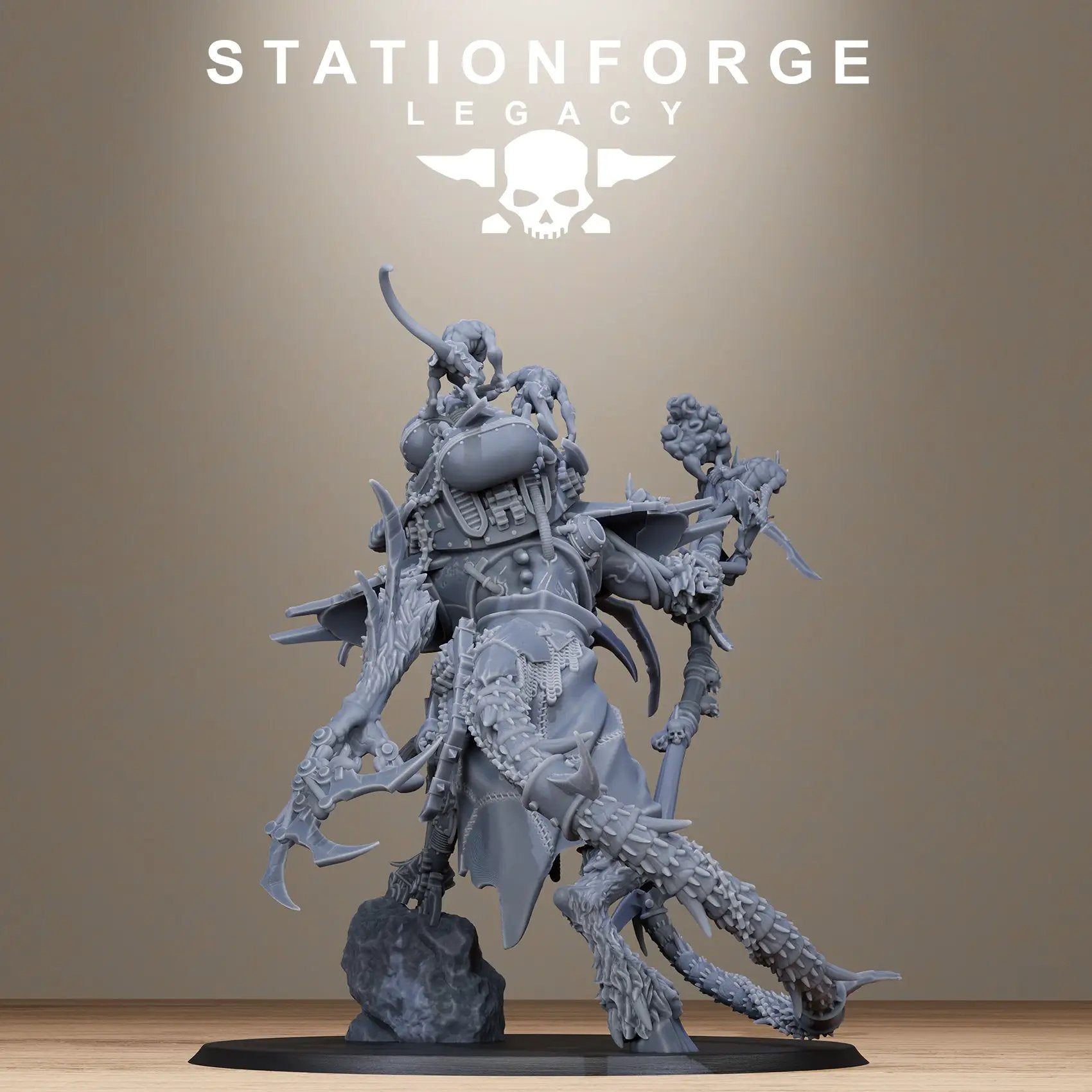 3D Printed Rotfang King by Stationforge Legacy Miniatures by Last Hope Miniatures