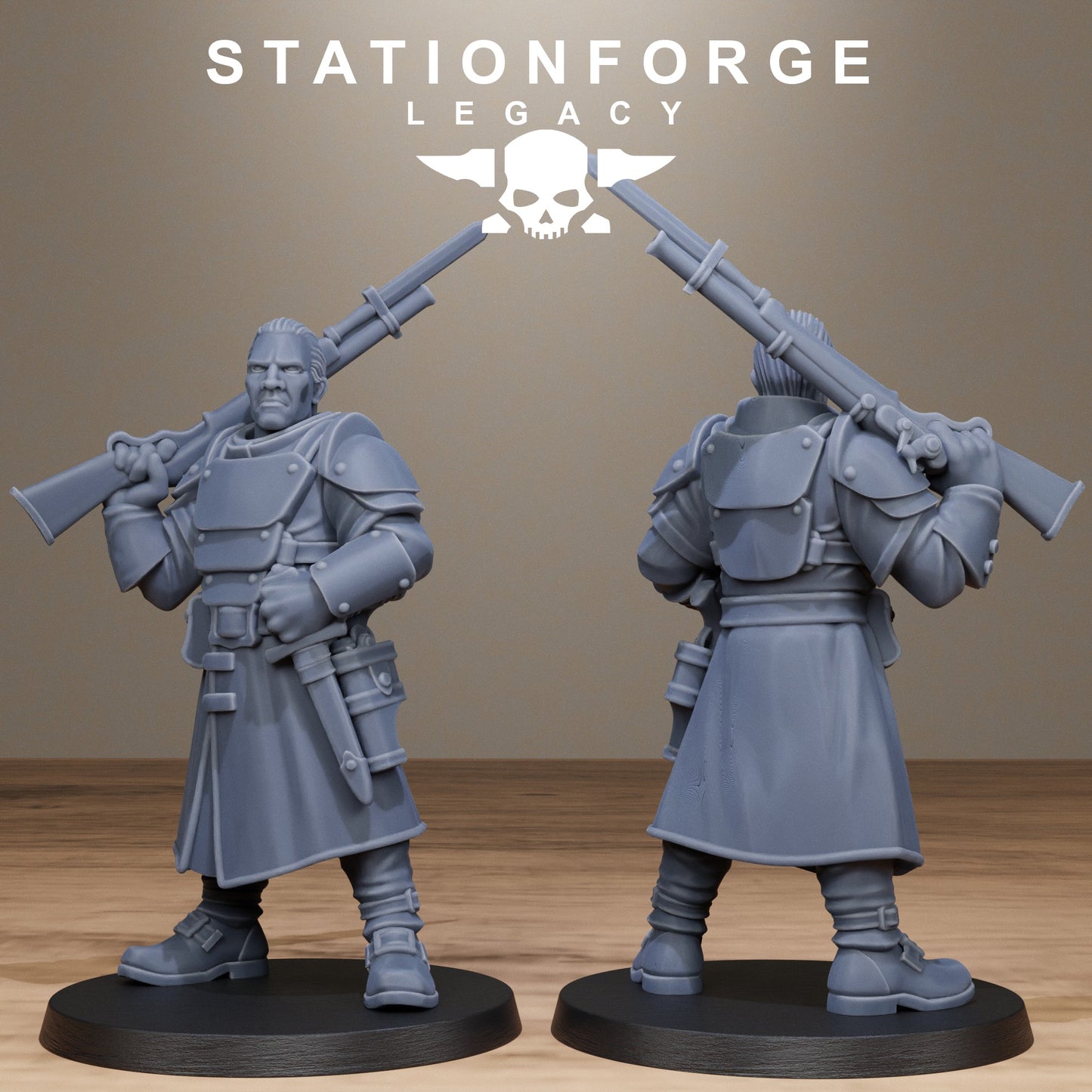 3D Printed Thorncrest Trackers by StationForge Miniatures