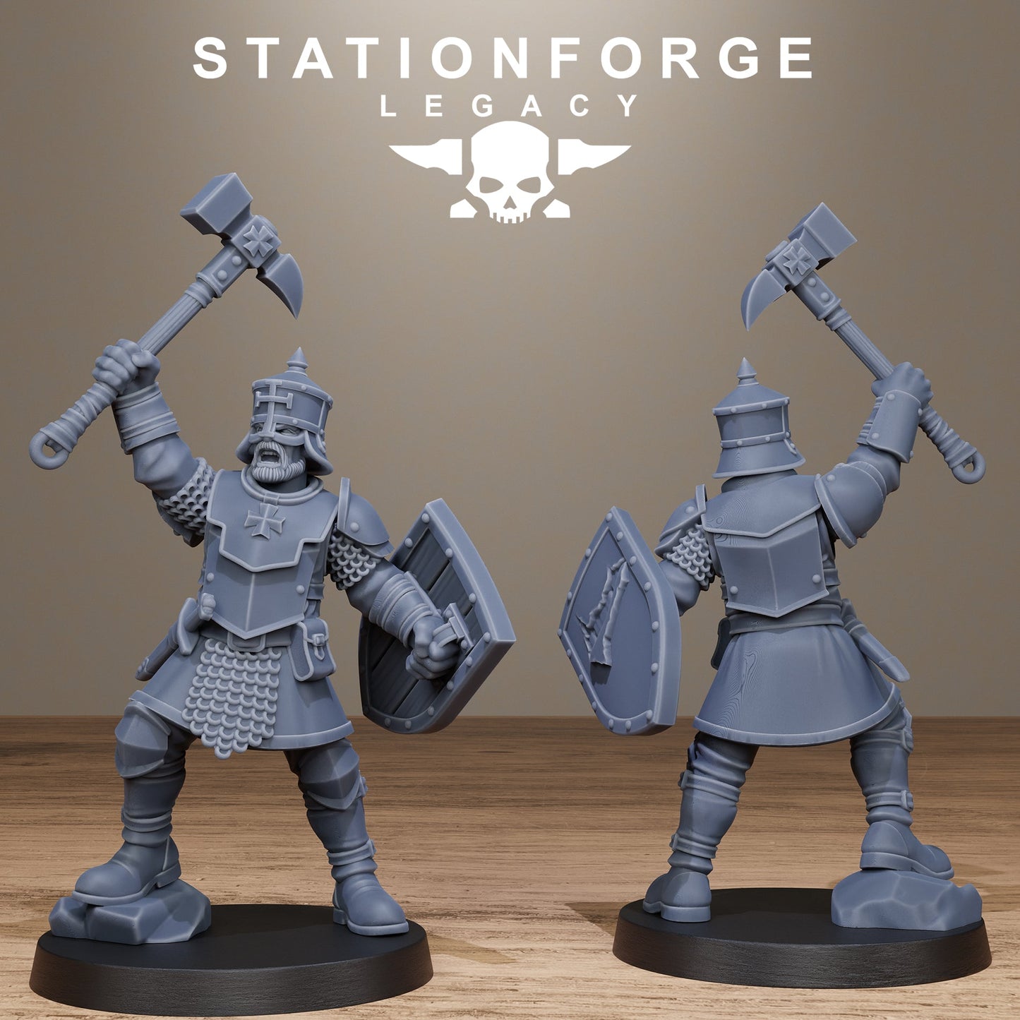 3D Printed Thorncrest Infantry by StationForge Miniatures