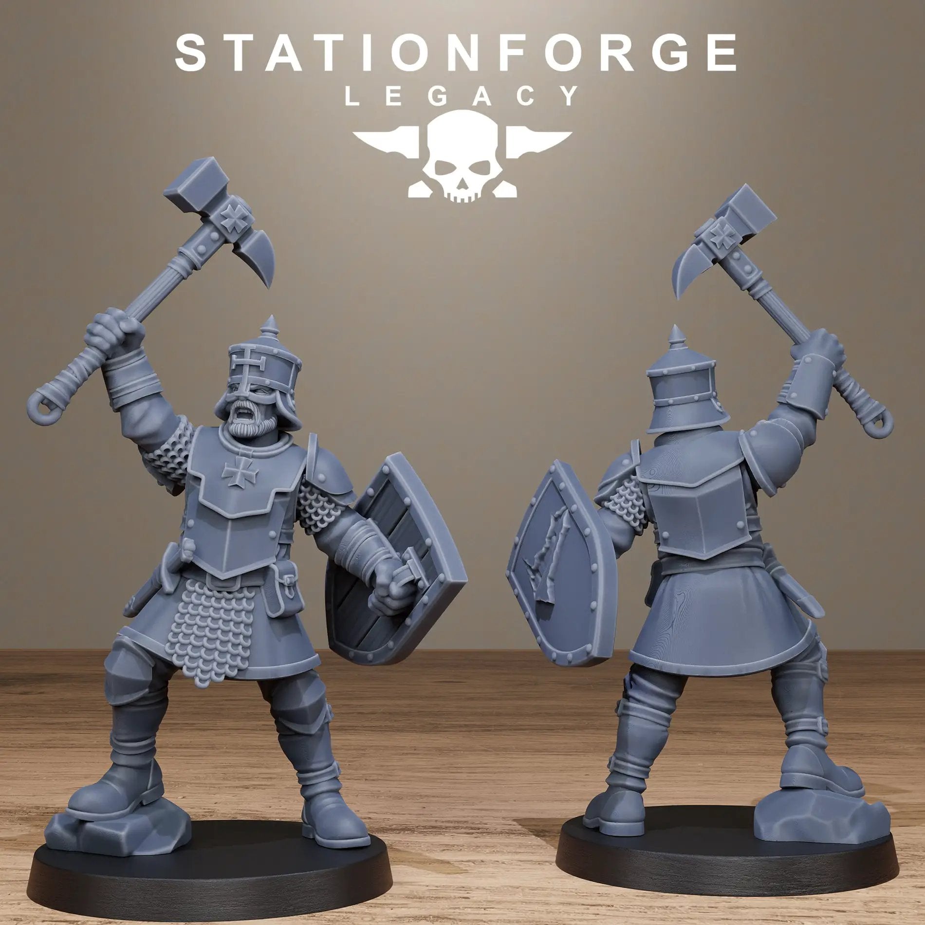 3D Printed Thorncrest Infantry by StationForge Miniatures by Last Hope Miniatures