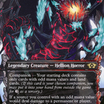 Obosh, the Preypiercer (MUL-054) - Multiverse Legends: (Showcase) (Borderless)