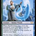 Manifestation Sage (PPSTX-205P) - Strixhaven: School of Mages Promos