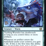 Teething Wurmlet (PRE-192S) - The Brothers' War Promos Foil