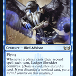 Ledger Shredder (PRE-046) - Streets of New Capenna Promos Foil