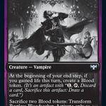 Restless Bloodseeker // Bloodsoaked Reveler (DBL-395) - Innistrad: Double Feature: (Double Faced Transform)
