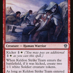 Keldon Strike Team (DMU-136) - Dominaria United