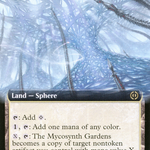 The Mycosynth Gardens (ONE-402) - Phyrexia: All Will Be One: (Extended Art)