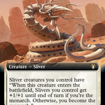 Regal Sliver (CMM-757) - Commander Masters: (Extended Art)