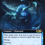 Stormwing Entity (M21-354) - Core Set 2021: (Extended Art)