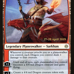 Sarkhan the Masterless (PRE-143S) - War of the Spark Promos Foil