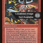Keldon Warlord (4BB-) - Fourth Edition Foreign Black Border