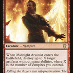 Midnight Arsonist (VOC-027) - Crimson Vow Commander