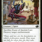 Kami of Ancient Law (J22-203) - Jumpstart 2022