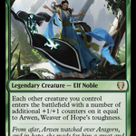 Arwen, Weaver of Hope (LTC-035) - Tales of Middle-earth Commander