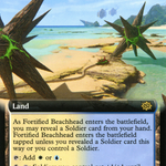 Fortified Beachhead (BRO-370) - The Brothers' War: (Extended Art)