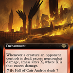 Fall of Cair Andros (LTR-770) - The Lord of the Rings: Tales of Middle-earth: (Extended Art) Foil