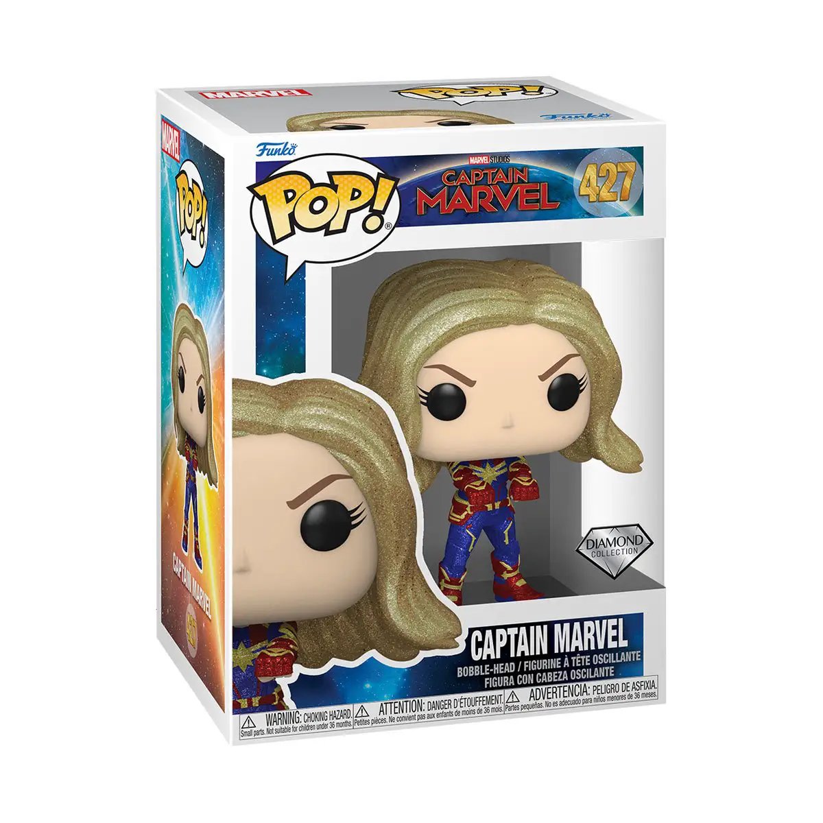 POP! & TEE: Marvel - Captain Marvel by THE MIGHTY HOBBY SHOP